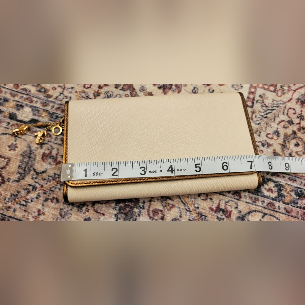 Salvatore Ferragamo long wallet with charm vintage